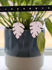 Image 2 of Monstera Earrings