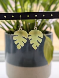 Image 4 of Monstera Earrings