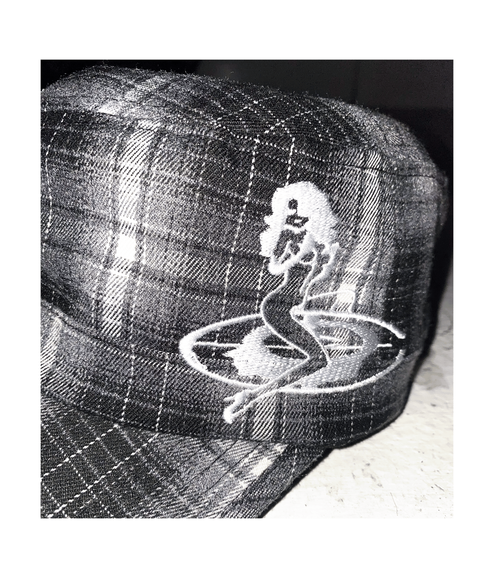 Ta¢ Hat (Black Plaid)