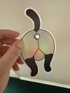 Siamese Butthole Sticker - Holographic 3D