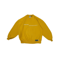 Image 1 of A Difficult Chapter - Vintage Russell Yellow Crewneck (1 of 1)