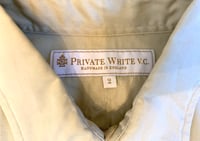 Image 3 of Private White VC 2016ss handmade button down shirt, made in England, size 2 (S/M)