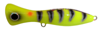 Image 1 of 35g Chartreuse Tiger Popper