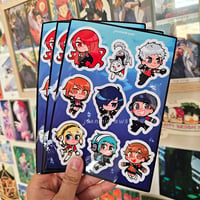 Image 2 of [preorder] persona series ✨ waterproof vinyl sticker sheets