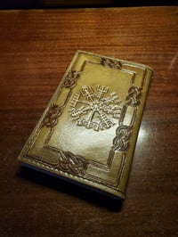 Image 2 of Green Leader Book Leather Cover