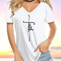 Image of Faith Cross Woman's T 