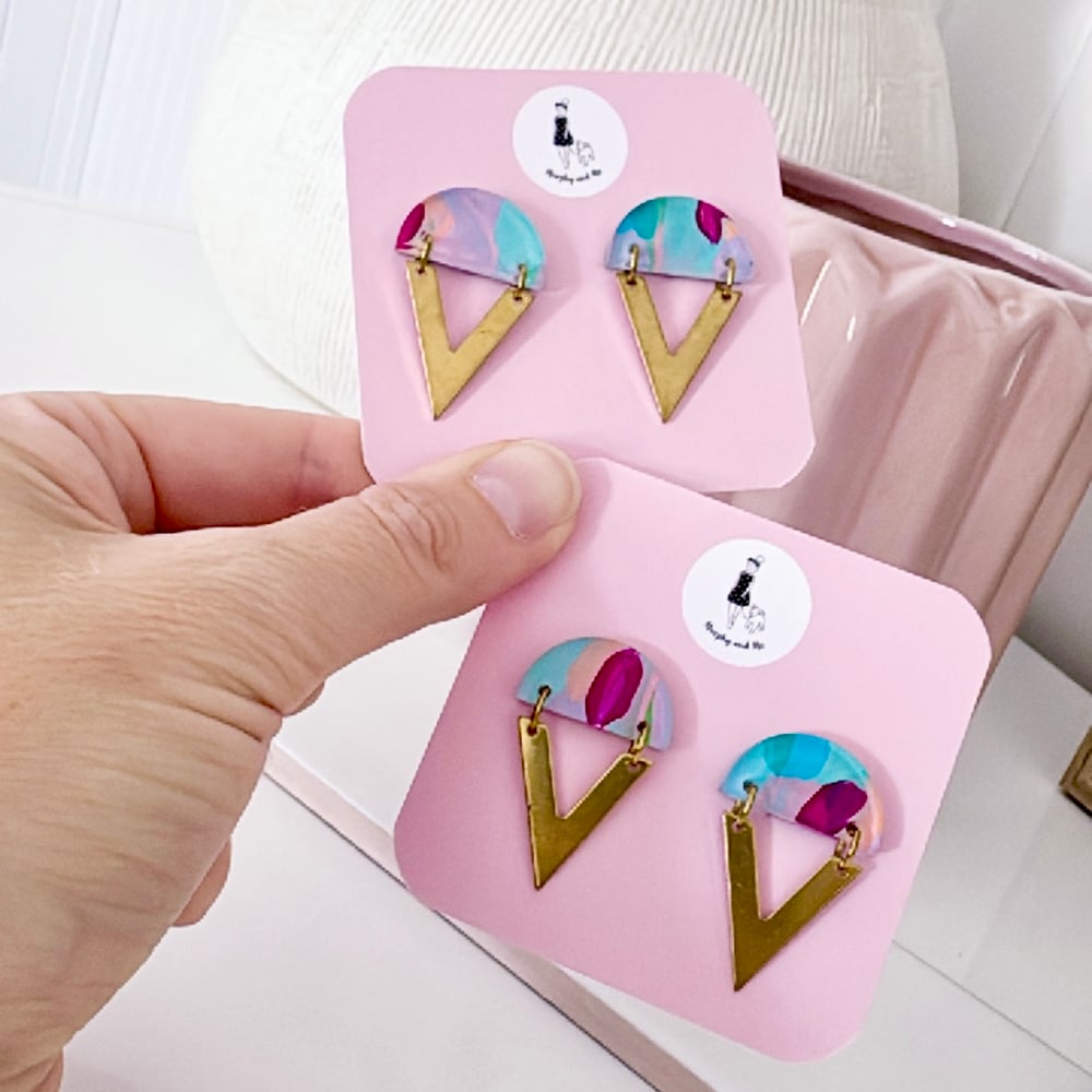 Image of Kaleidoscope Ice-Cream Dangles