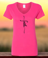 Image of Faith Cross Woman's T 