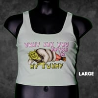 Large Swamp Love Crop Tank