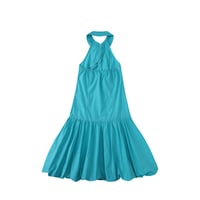 Image 5 of Light Blue Backless Dress