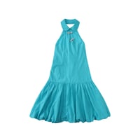 Image 4 of Light Blue Backless Dress