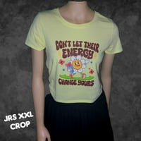 Juniors XXL Energy Crop Tee