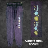 Womens Small Mineral Wash Celestial Joggers