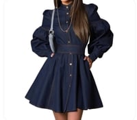 Image 1 of Its Me Denim Dress