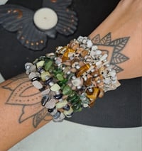 Image 3 of Bracciali con chips di pietre naturali