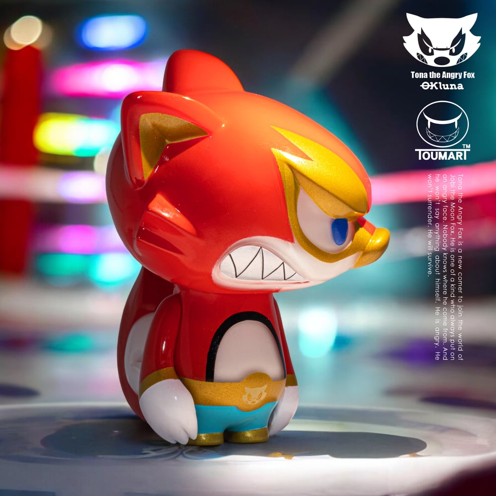 Image of OKluna X Touma - Lil' TONA : Red Hero