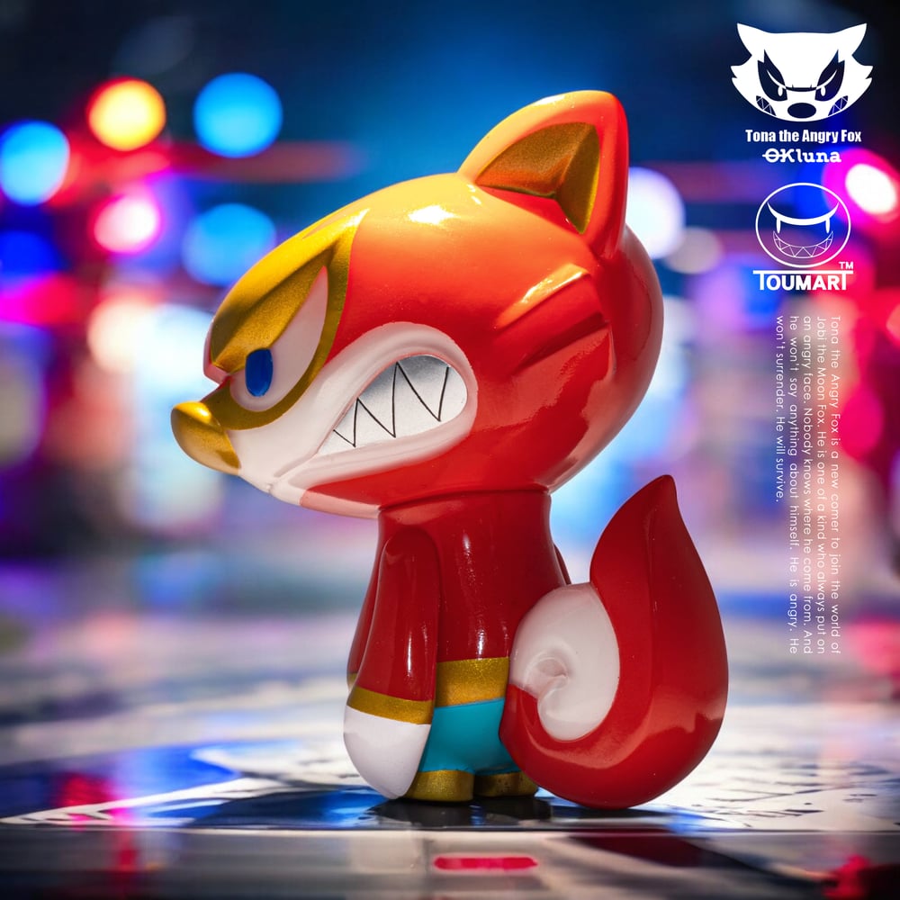 Image of OKluna X Touma - Lil' TONA : Red Hero