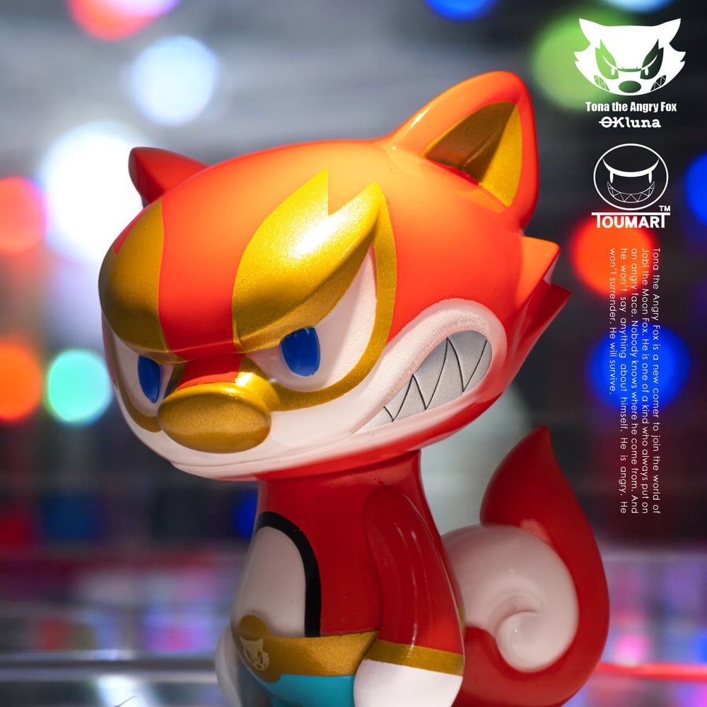 Image of OKluna X Touma - Lil' TONA : Red Hero