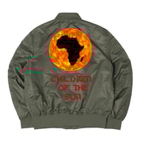 Image 2 of Children of the Sun | Embroidered | Bomber Jacket