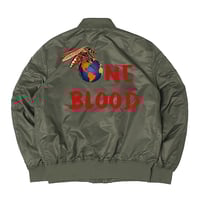 Image 2 of One Blood | Embroidered Bomber Jacket 