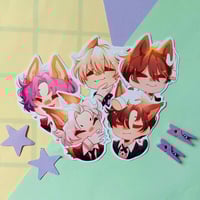 Image 1 of Love & Deepspace stickers