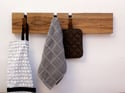 Wooden coat rack, 6 hooks. Free shipping