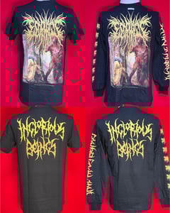 Image of Officially Licensed Esophagus "Inglorious Beings" Cover Art Short And Long Sleeves Shirts!