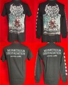 Image of Officially Licensed Iniquitous Monolith "Monstrous Degradation" Cover Art Short/Long Sleeves Shirts!