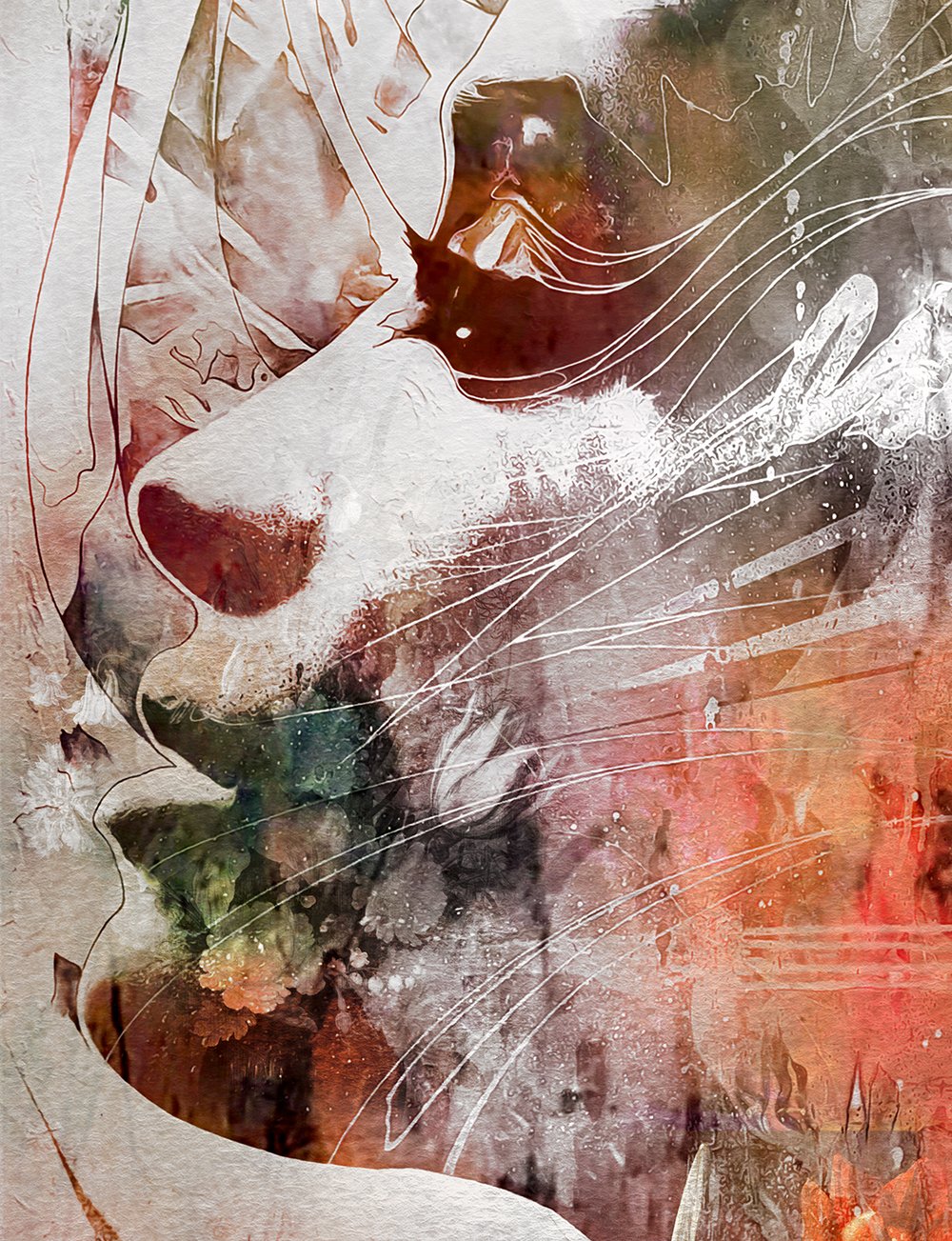 "Inhale The Magic, Exhale Your Woes" -OPEN EDITION PRINT - FREE WORLDWIDE SHIPPING!!!