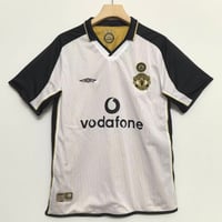 Image 2 of Manchester United 01/02 Double Sided Vintage Retro Football Jersey
