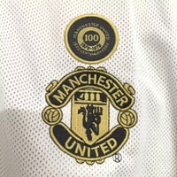 Image 4 of Manchester United 01/02 Double Sided Vintage Retro Football Jersey