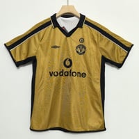 Image 1 of Manchester United 01/02 Double Sided Vintage Retro Football Jersey
