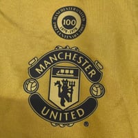 Image 5 of Manchester United 01/02 Double Sided Vintage Retro Football Jersey