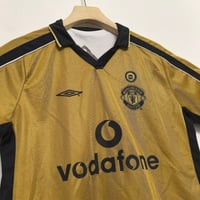 Image 6 of Manchester United 01/02 Double Sided Vintage Retro Football Jersey