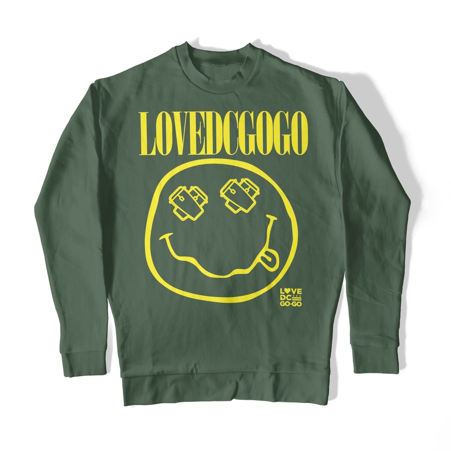 Image of  LOVE DC GOGO Smiley Congo Sweatshirt