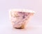 Image of Organic Bowl - Pastel Herringbone Pattern