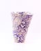 Image of Conical Vase -  Purple Spirals Pattern