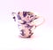 Image of Jug - Purple Spirals Pattern