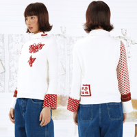 Image 3 of Lucky Butterfly Cutout Sweater
