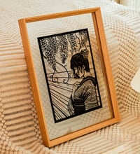 Image 3 of Uzuki – Kirie original, papier découpé