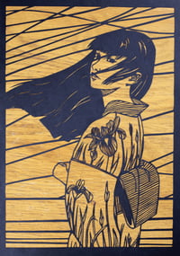 Image 4 of Satsuki – Kirie original, papier découpé