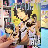 Image 2 of Asaba Harumasa Art Print and Photocard Set - Zenless Zone Zero ZZZ