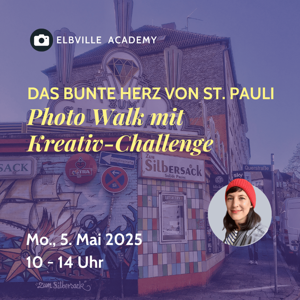 Mo.,  5. Mai, 2025: Das bunte Herz von St. Pauli - Photo Walk mit Kreativ-Challenge