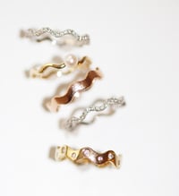 Image 6 of Sparkling Wave Band Ring