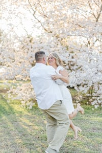 Image 4 of Couples cherry blossom minis