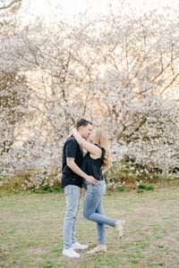 Image 5 of Couples cherry blossom minis