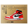 Hybrid 4.0 TR–909 Silver red black on brown card 