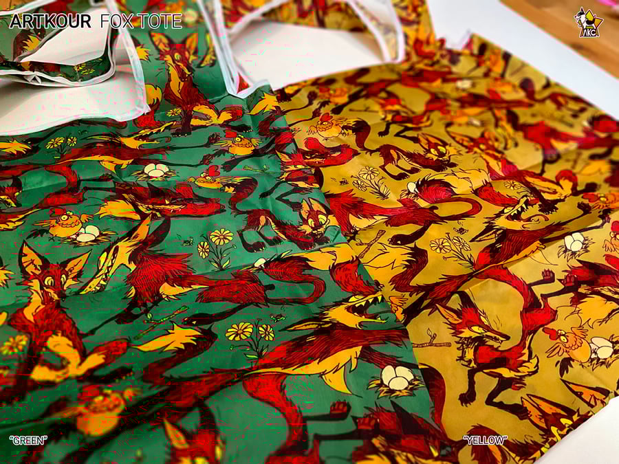 Image of FOX COLLAPSIBLE TOTE