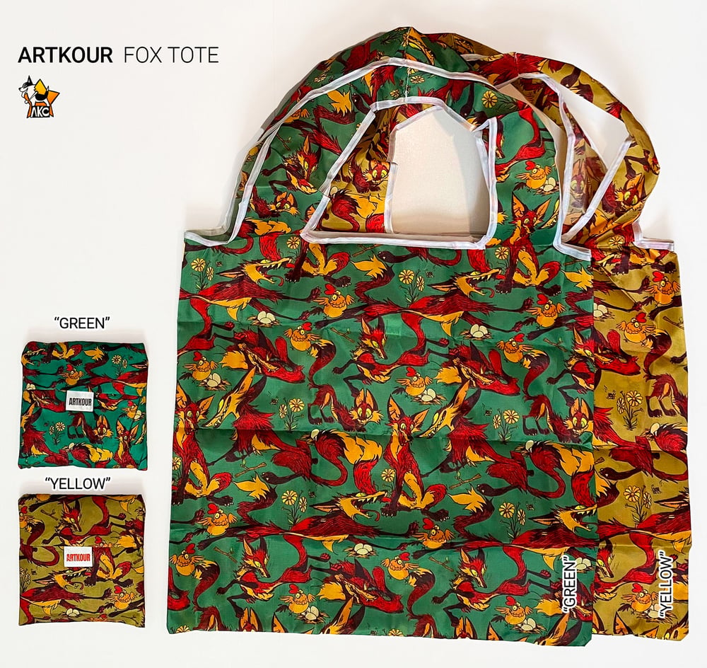 Image of FOX COLLAPSIBLE TOTE