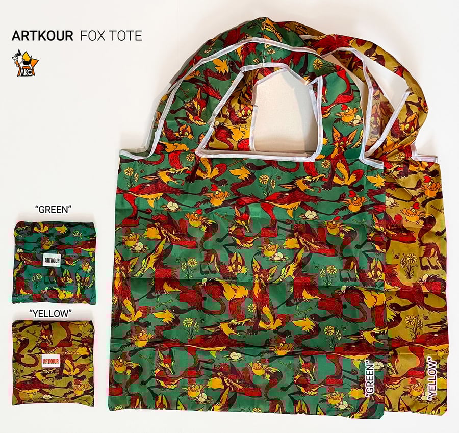 Image of FOX COLLAPSIBLE TOTE